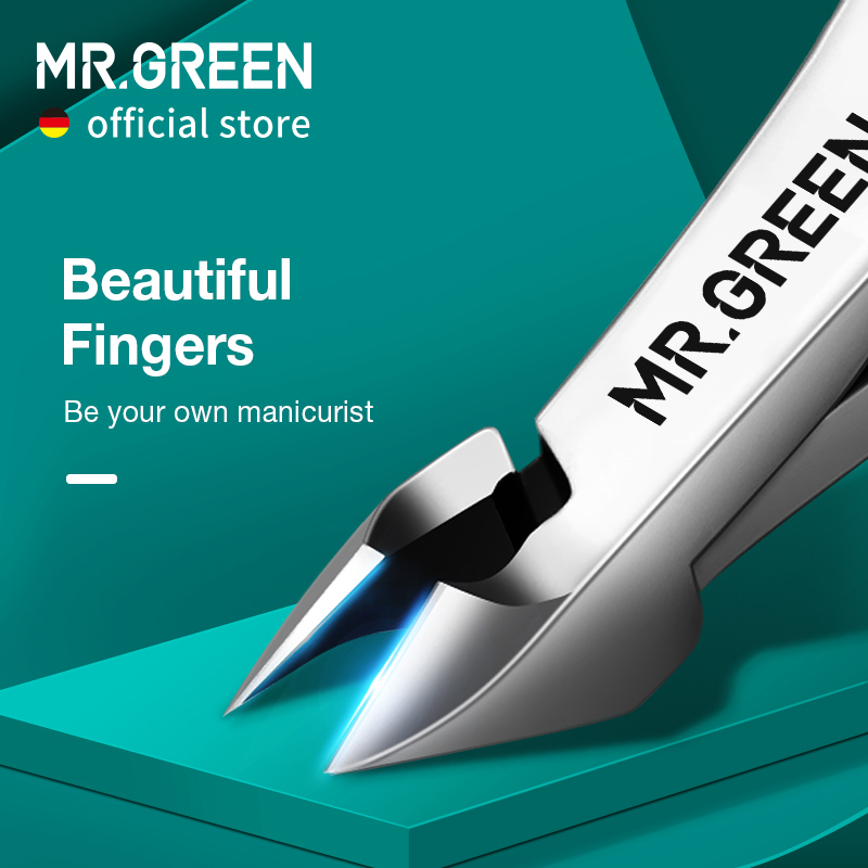 M. GREEN Nail Cuticule Nipper Manucure Ciseaux En Acier Inoxydable Peau Morte Remover Poussoir Outil Tondeuse