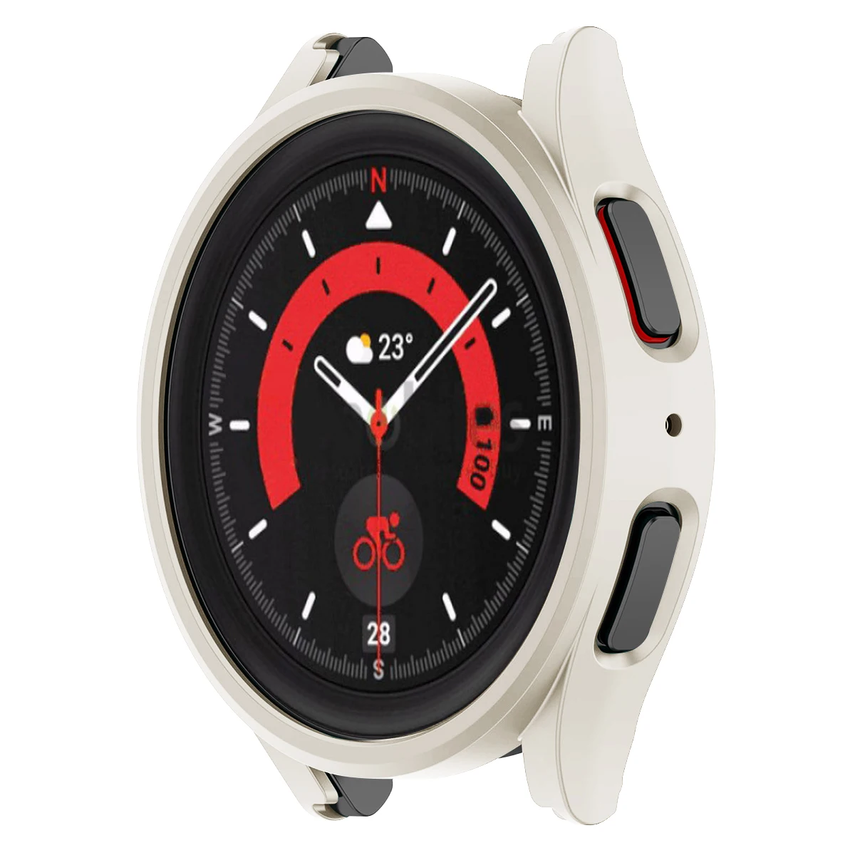 Displays chutz hülle für Samsung Galaxy Watch 7 Ultar 47mm Harts chutz hülle Stoßstange für Galaxy Watch 7 Smartwatch