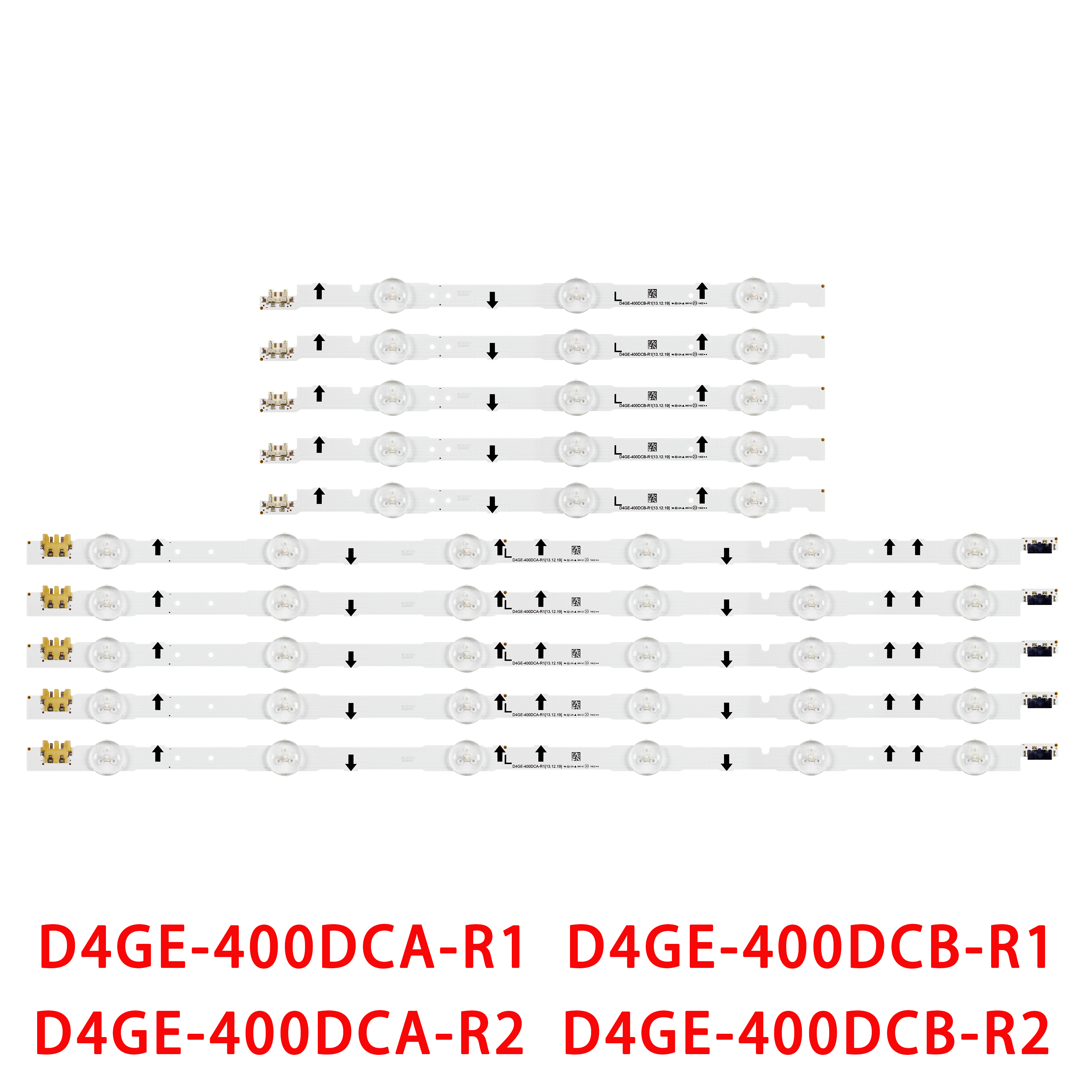 Tira de LED para iluminación trasera para SamSung UE40H5500AY UE40H6200AW UE40H6240AY UE40H6400AK UE40H6400AW UE40H6400AY UE40H6470 UE40J5100AK