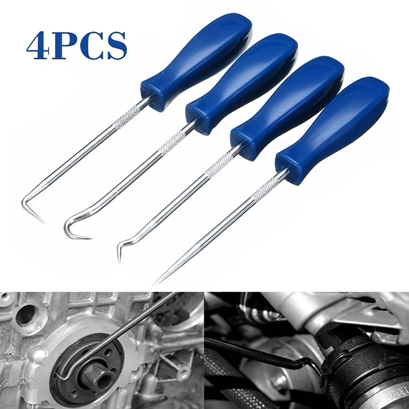 4 Teile/satz Auto Auto Fahrzeug Öl Dichtung Schraubendreher Set Auto O-Ring Dichtung Dichtung Puller Remover Pick Haken Werkzeuge auto Entferner Werkzeuge Kit