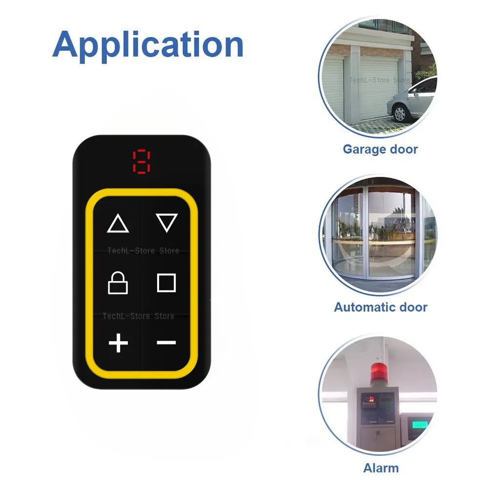 Multi Frequenz 300-915 MHZ Garagentor Fernbedienung Kopieren Duplizierer 433 mhz 868 mhz Garage Fernbedienung Multi marke Fernbedienung