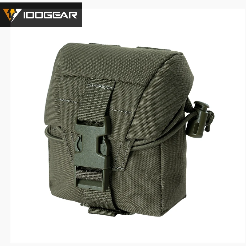 IDOGEAR bolsa táctica Frag MOLLE bolsa de herramientas multifunción bolsa de almacenamiento de cinturón accesorios de caza al aire libre 35118