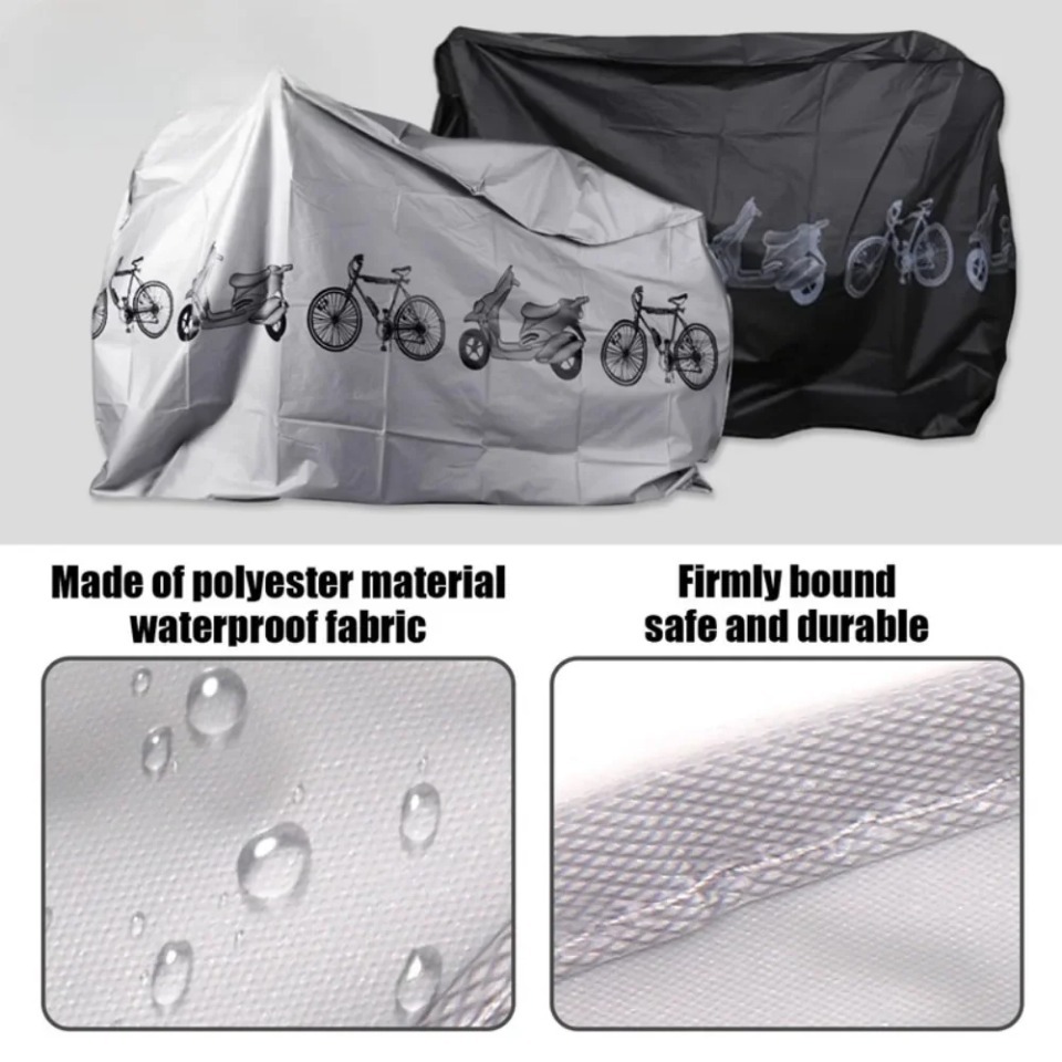 Engrenagem de bicicleta à prova dwaterproof água capa chuva da motocicleta capa protetor solar ao ar livre mtb caso capa engrenagem da bicicleta acessório