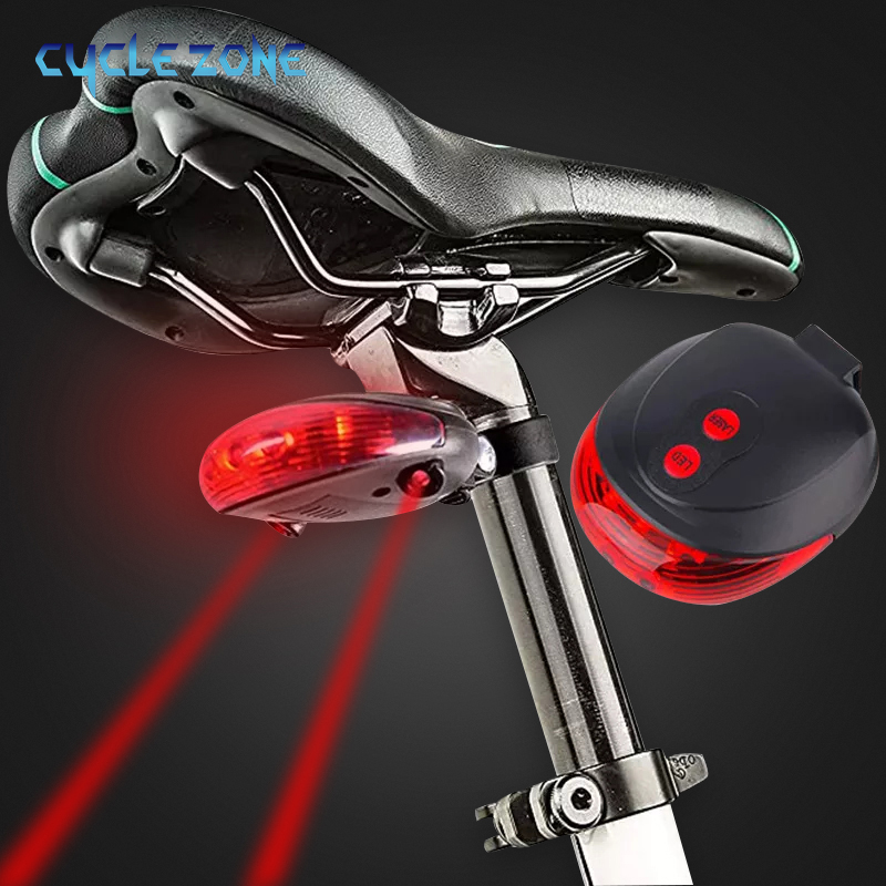 Feu arrière de vélo feu arrière rouge LED voyant d'avertissement de sécurité nocturne feu arrière de cyclisme lanterne facile à installer pour accessoires de vélo