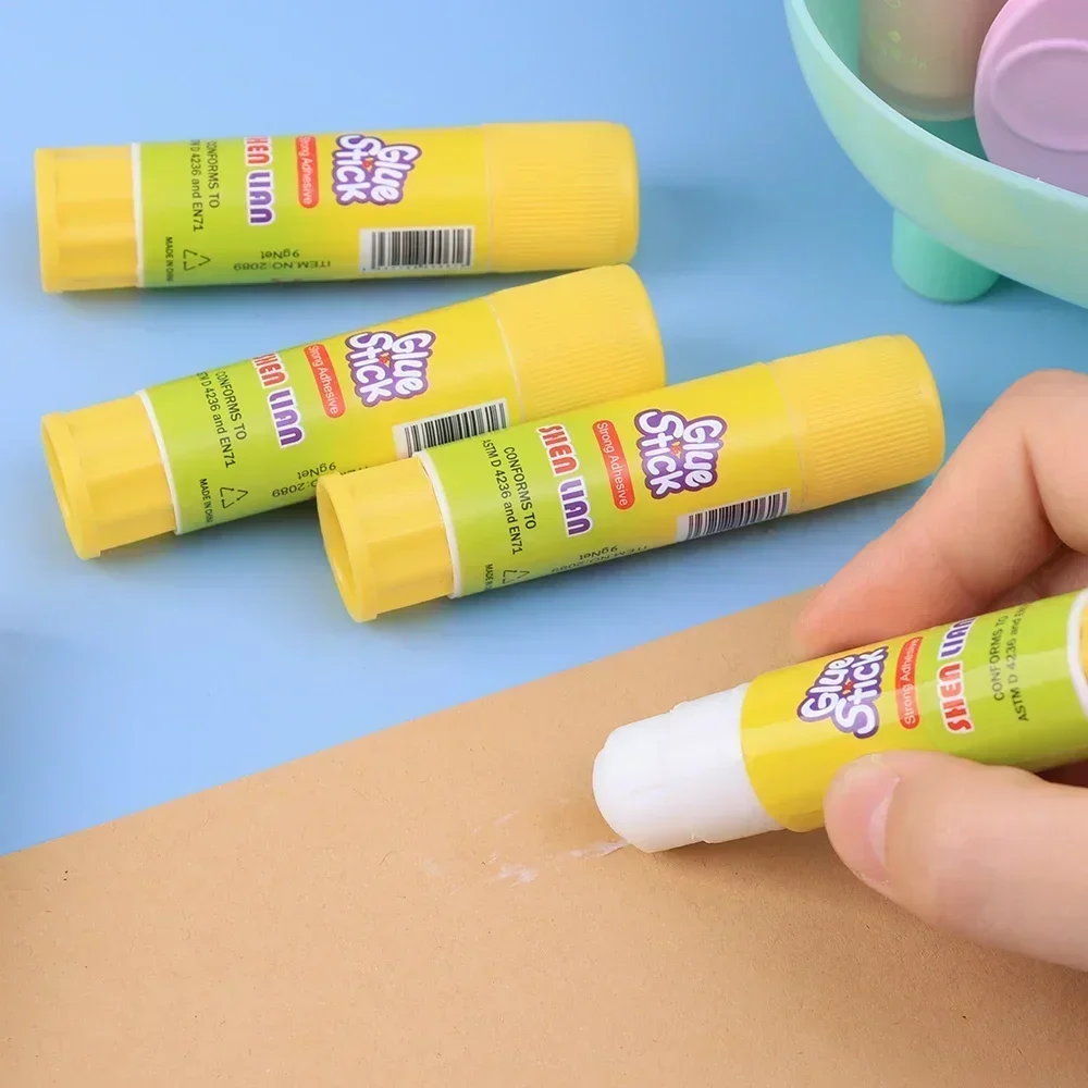 9g Glue Sticks High Efficiency Adhesion Clear Solid Glue Guns for Scrapbooking Crafts Student Children School Stationery Supply