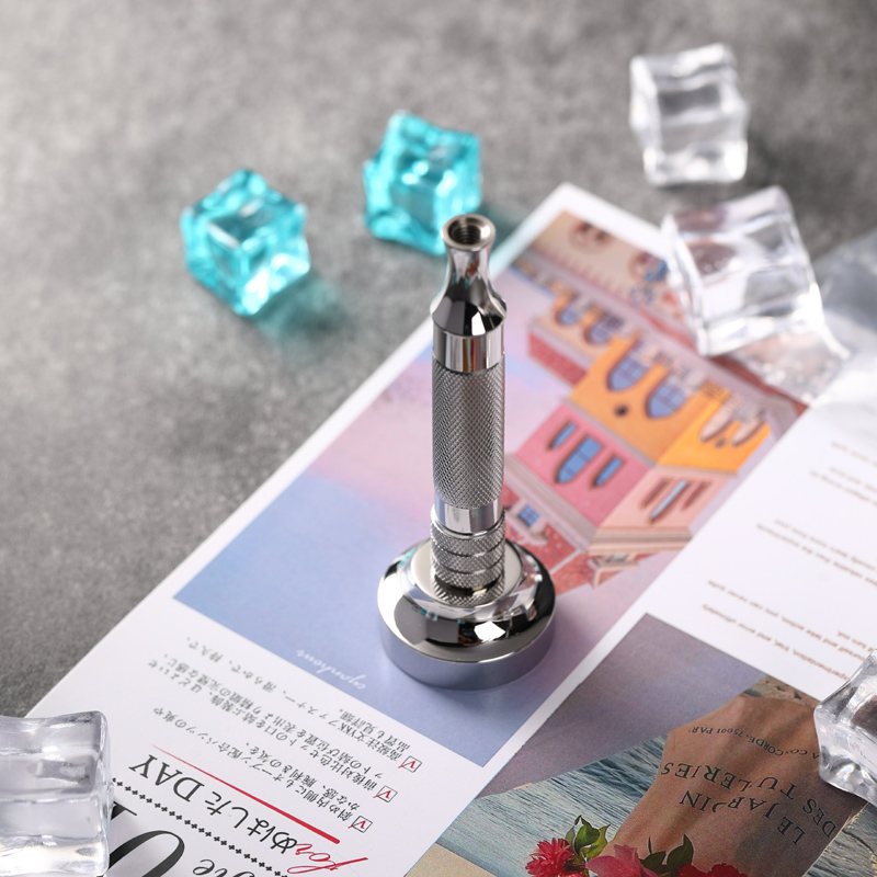 YAQI Stainless Steel Mens Shaving Razor Holder Razor Stand