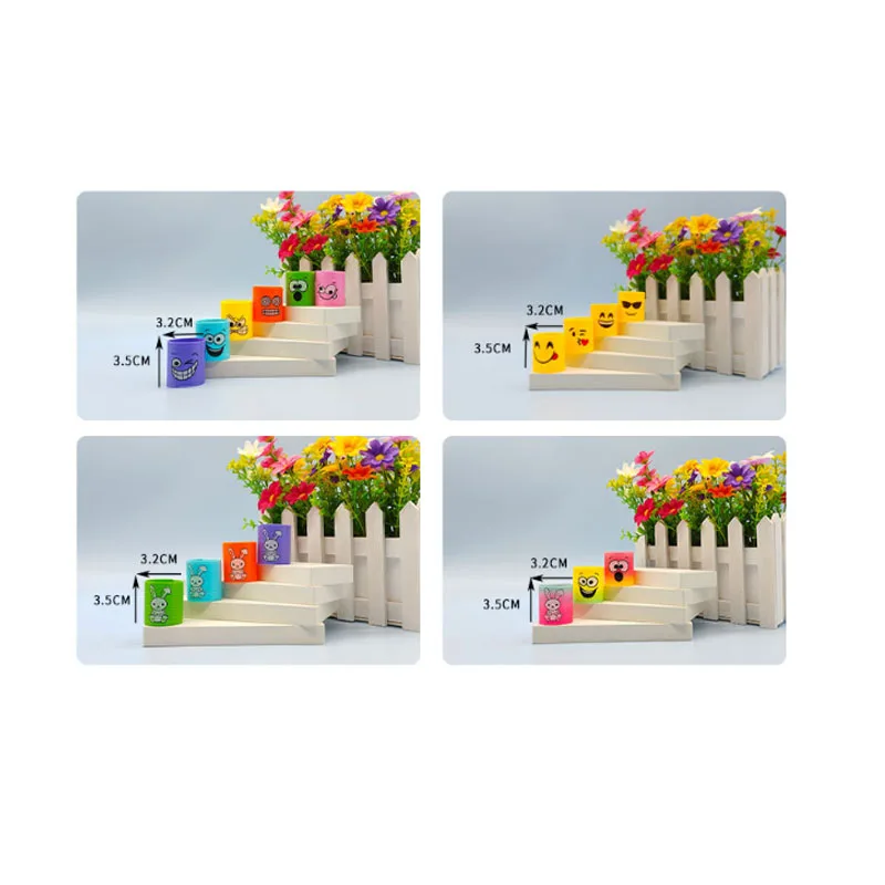 12 stücke Regenbogen Kreis Lustige Magie Spielzeug Kinder Pädagogisches Spule Bunte Kreis Teleskop Elastische Magie Ring Kinder Lustige Geschenke