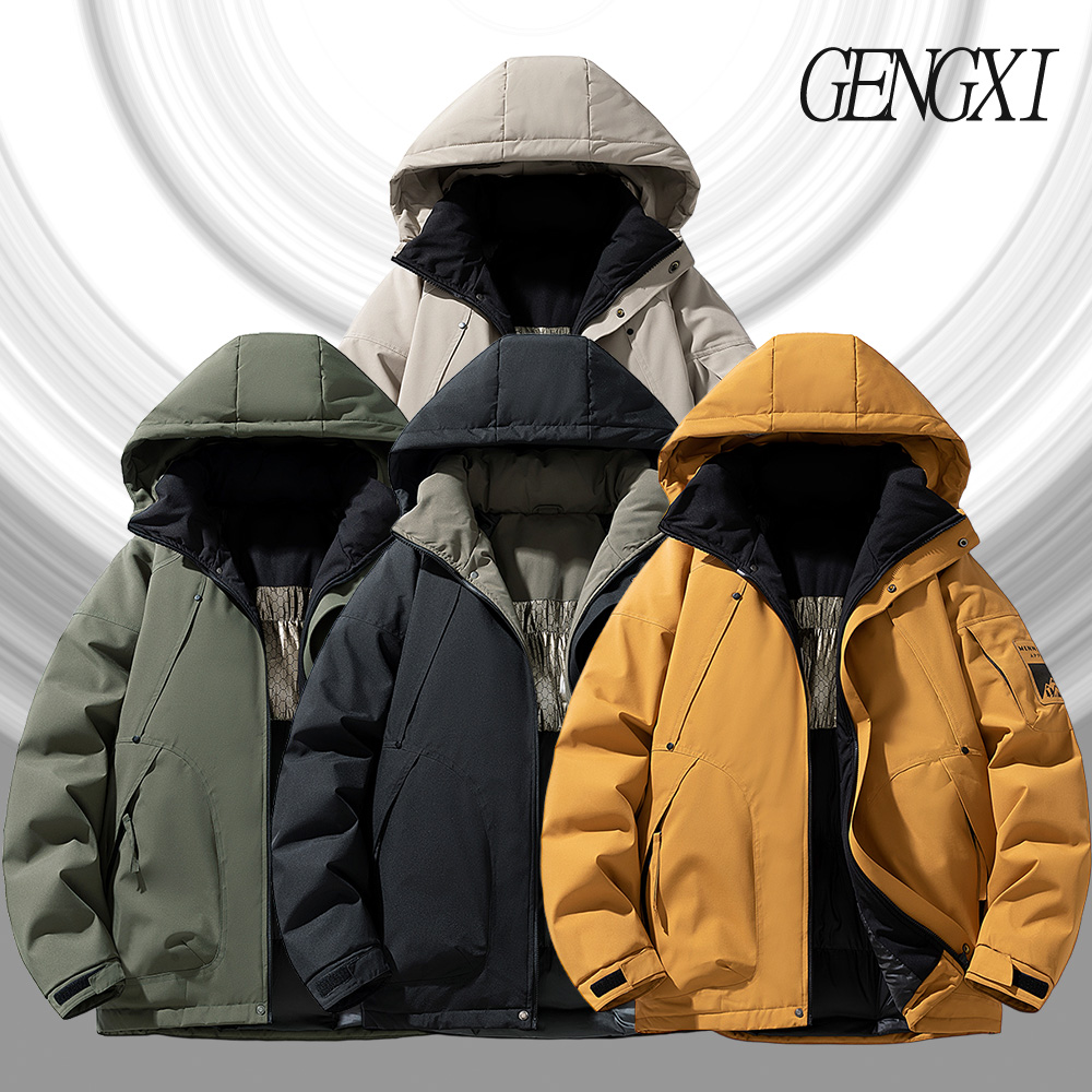 Verdickte Streetwear Parka für Männer Winter Neue Ankunft Sport Casual Baumwolle Jacke Arbeitskleidung Jacke männer Winter Baumwolle Mantel