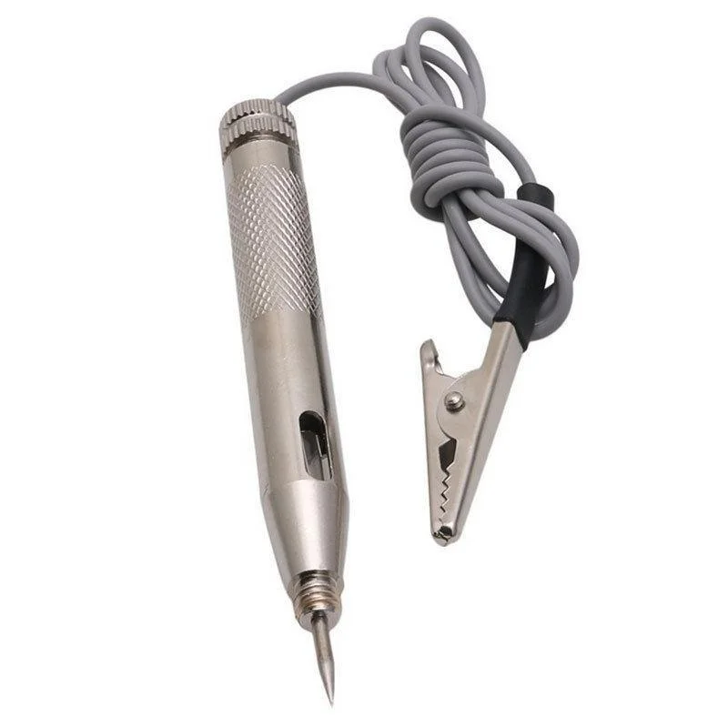 Probador de circuito de luz de coche DC 6-24V, lámpara, pluma de prueba de voltaje, sonda detectora