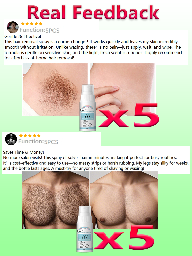 Eliminates Body Hair Spray Permanent Hair Removal  Safe for legs arms underarms and bikini area Moisturizing Slower Regrowth