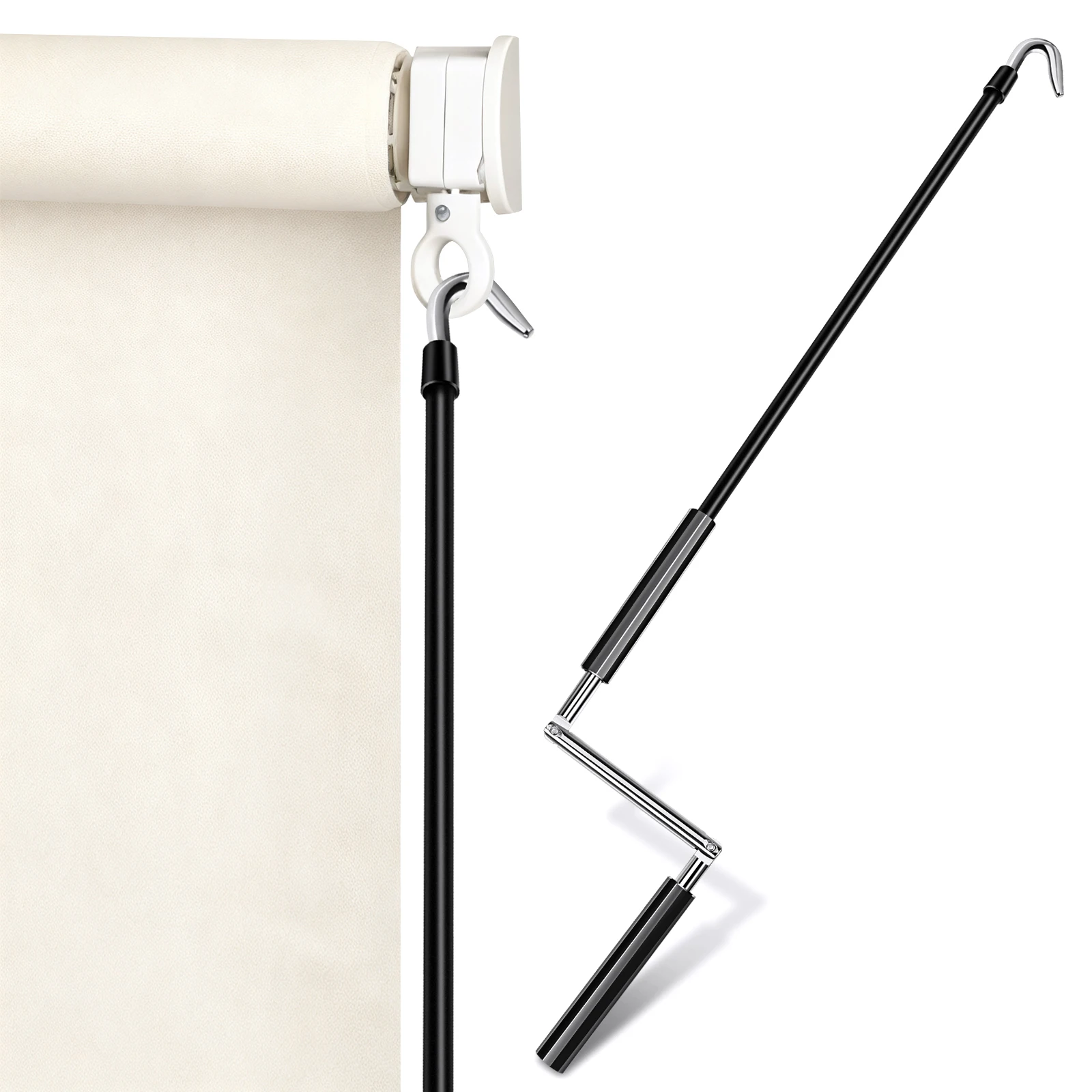 Manual Crank Handle For Shade Canopy Replacement Heavy-Duty Universal Portable Wand Compact Wear-Resistant  Crank Handle 