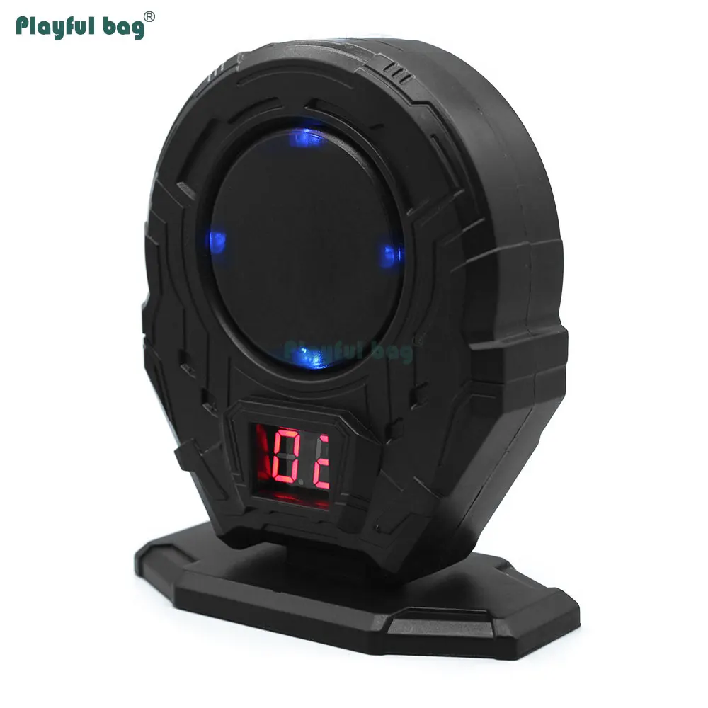 Weihnachtsgeschenke Mini Infrarot Dart Target Laser Training Target Induktion Laser Target Auto-Scoring Target Sound Light Feedback