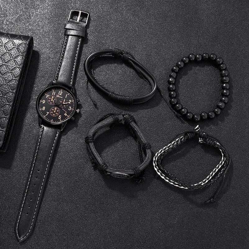 Relógio de pulseira de couro vintage de luxo masculino, relógio de pulso quartzo, relógio casual, relógios esportivos, nova moda