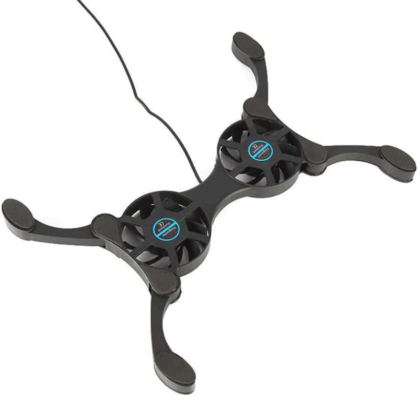 Koelerstandaard Laptopkoeler Geluidsarme koeling Draagbare ultraslanke gaminglaptop Koelpad Voorkom oververhitting voor 7-15 inch laptop