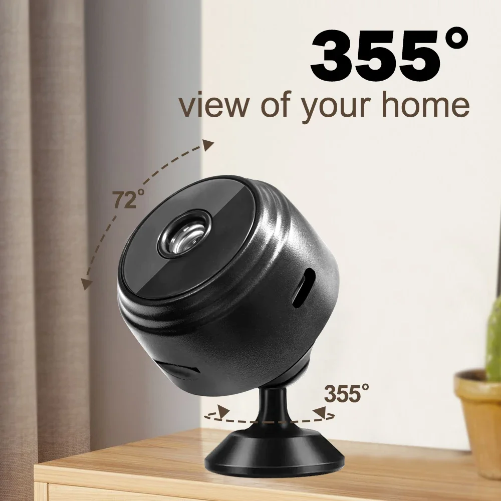 ​ ​ A9 WiFi Mini Kamera Wireless Smart Home Sicherheit Überwachung Video Recorder Schutz Kamera für Säuglinge und Haustiere ​