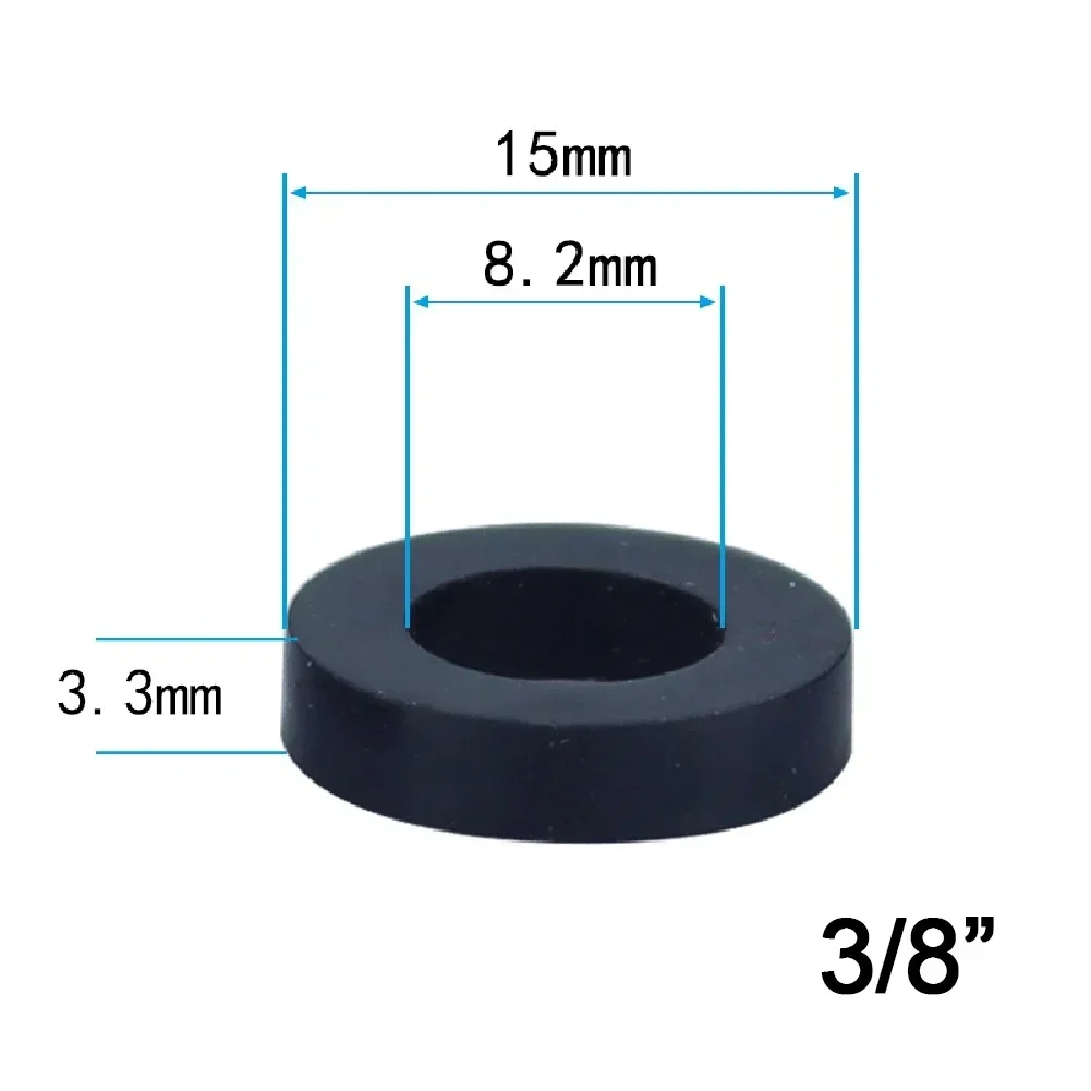 13PCS Mixed Tap Washers Rubber Washers Faucet Sealing Ring Leak-proof Rubber Gasket Tap Seal Drip Sink Shower Hose O-Ring Gasket