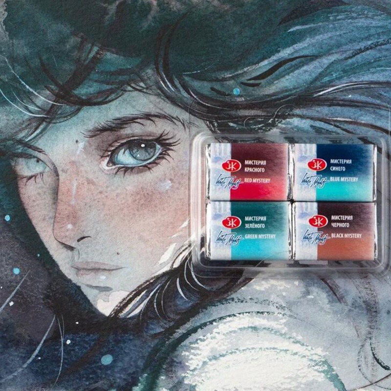 2025 Белая Ночь, 12 цветов, однотонная акварель, кольор, основное искусство, студент колледжа, путешествия, живопись, портативные товары для рукоделия