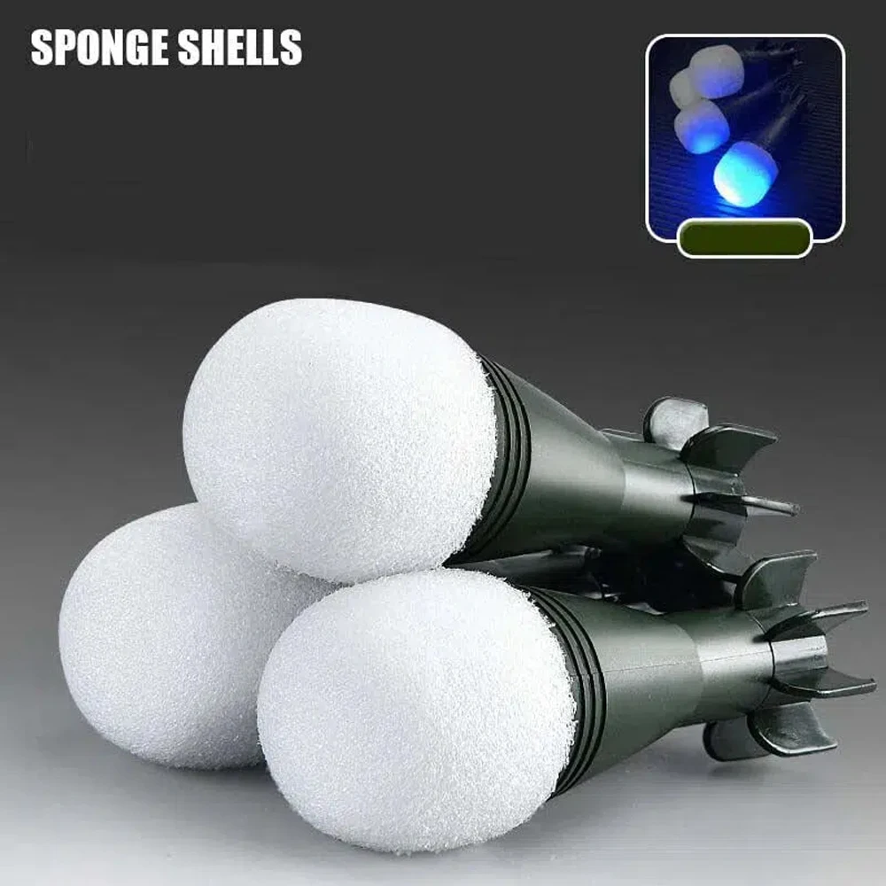 M202 Quadruple Rocket Launcher Foam Dart Blaster Plastic Rocket Launcher Toy Set for Ages 14+ Boys Kids Pretend Play Bazooka Toy