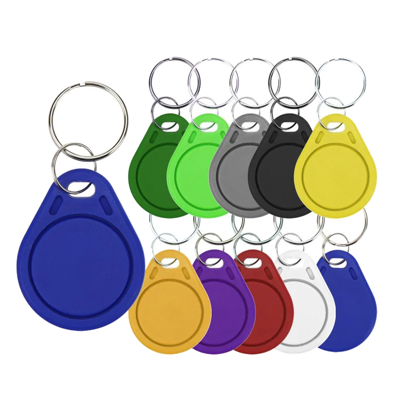 5YOA 5/10PCS UID Chiave Fob 13.56Mhz FID Controllo Accessi Clone Badge NFC Smart Chip 0 Blocco Copia Riscrivibile 1K S50 Duplicatore Copia