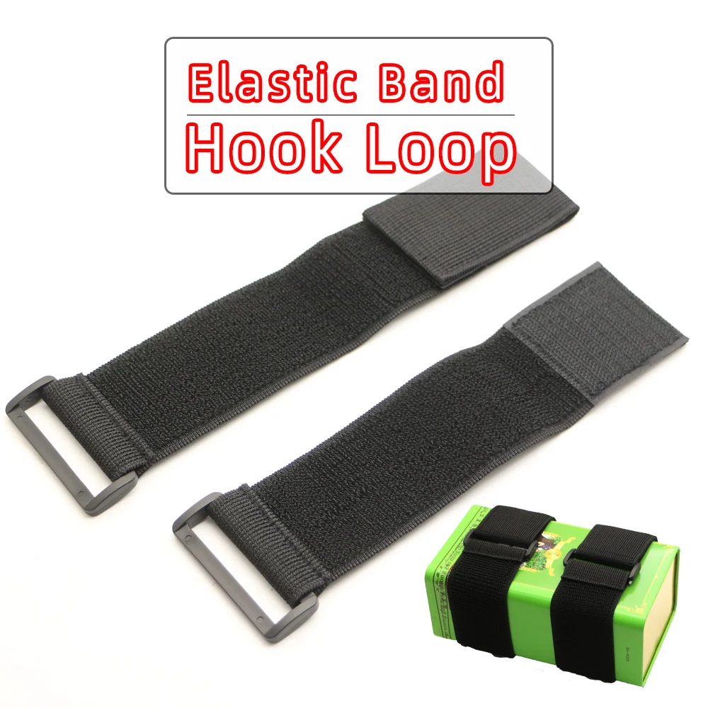 Baiann Elastic Band Hook Loop Customizable Elastic Reverse Buckle Nylon Cable Ties Straps Sticky Fastener Tape Athletic Tape