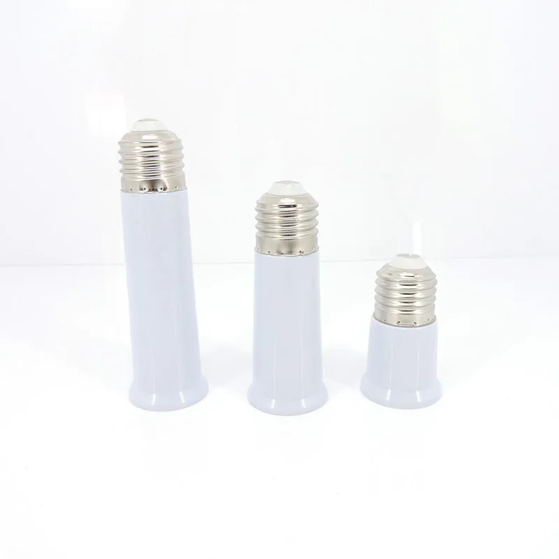 65mm 95mm 120mm E27 to E27 Extender Lamp Holder Base Bulb Extend Extension Socket Adapter LED Light Adapter Converter M20