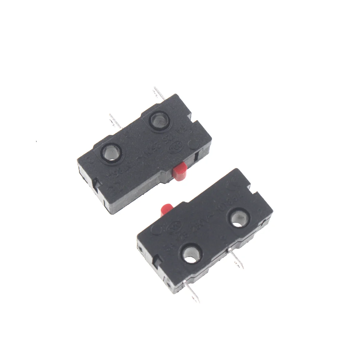 10 Uds KW12 interruptor de límite de carrera botón de contacto KW11-3Z-2 micro interruptor mango recto 3pin 5A 125V250V