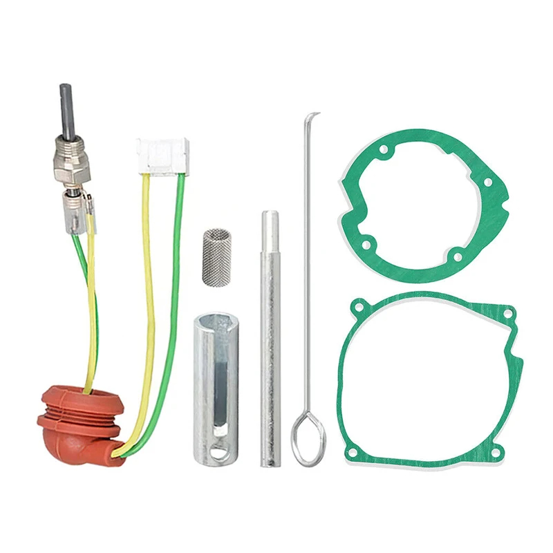 Car Air Diesel Gasket Ceramic Glow Plug Kit For 12V 2KW 5KW 8KW Chinese Diesel Heater Parking Heating Ignition Plug Kit