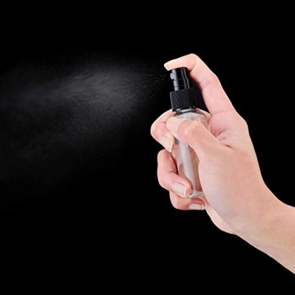 10PCS 10/20/30/50/60/100ML Small Plastic Spray Bottle Empty Fine Mist Travel Atomizer for Little Perfume Water Alcohol Samples