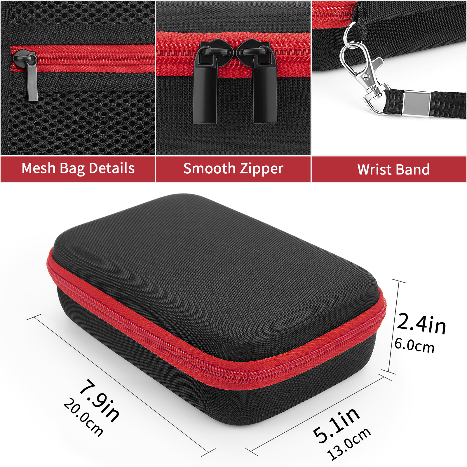 Противоударный чехол из ЭВА, совместимый с серией Philips Multigroom — универсальный органайзер с разделителями для триммеров MG3000/MG5000