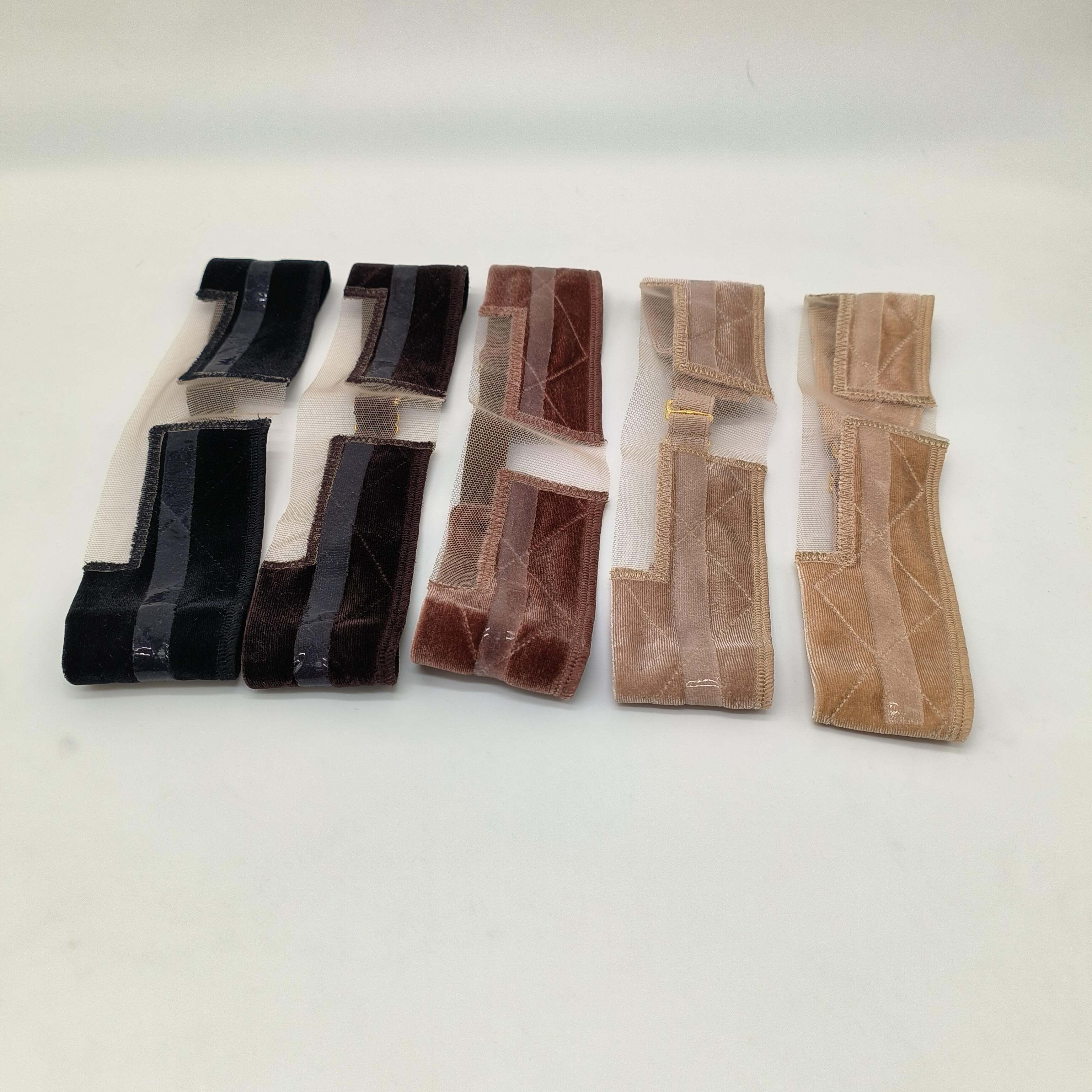 bandas elásticas con silicona añadida para usar pelucas de encaje.