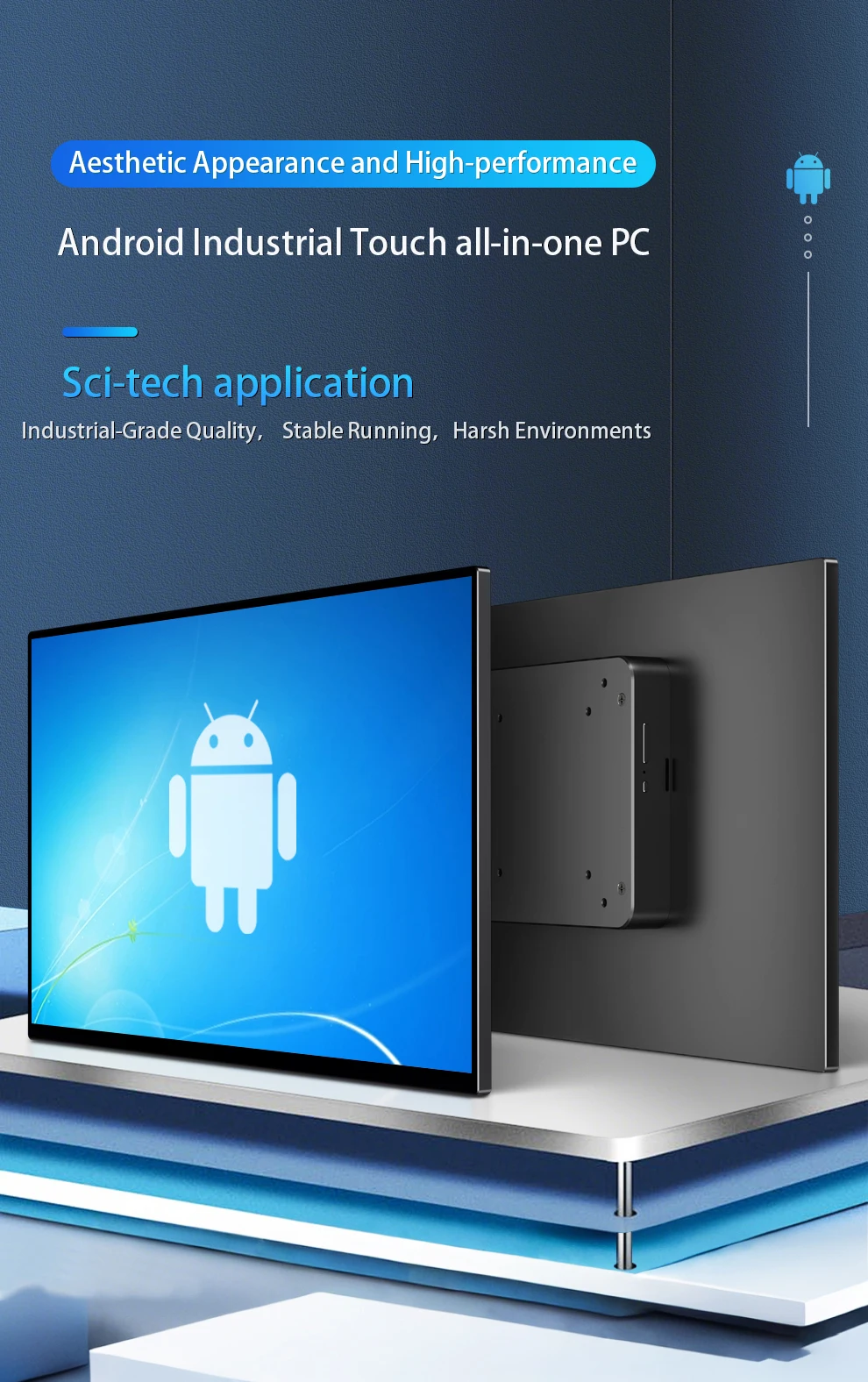 Il computer all-in-one offre un'attività dell'industria informativa desktop all-in-one per studenti