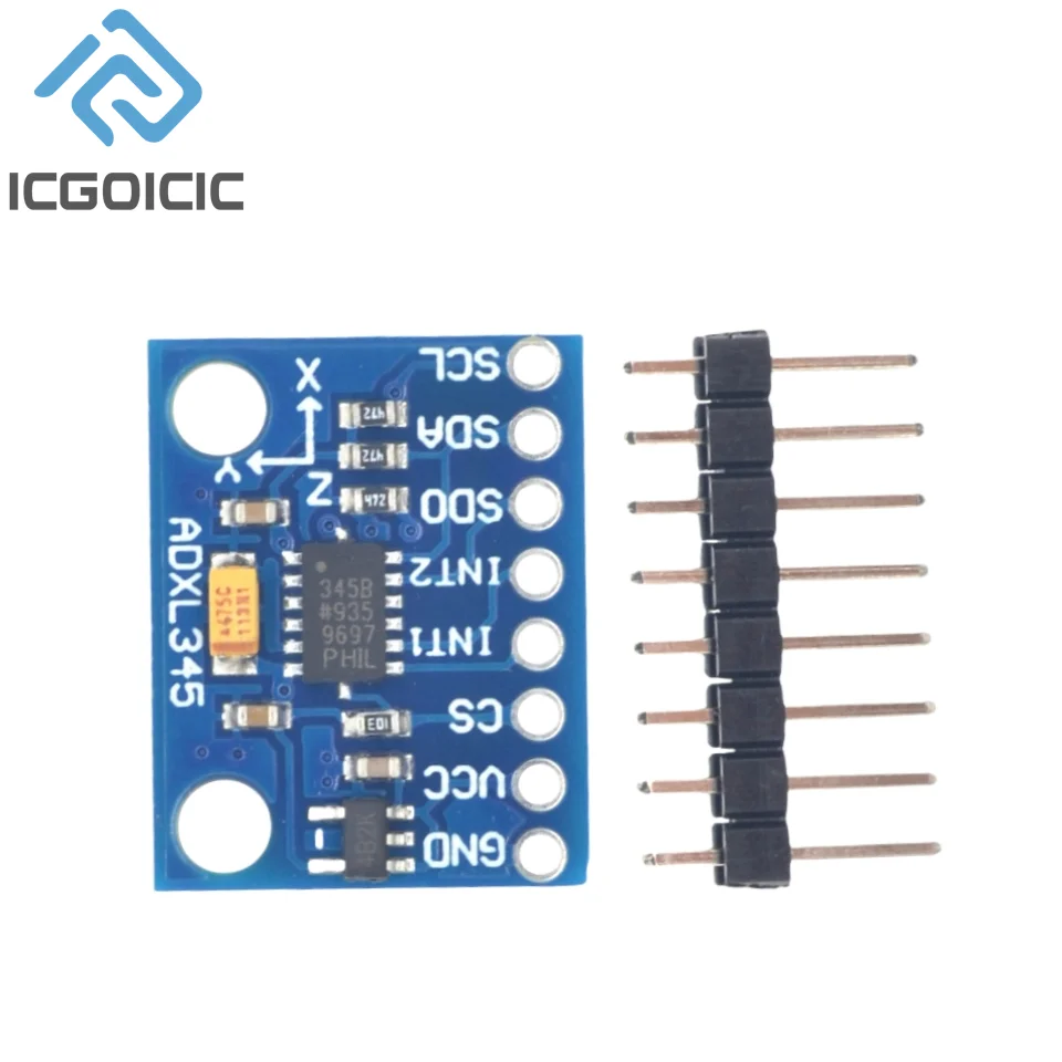 GY-291 Adxl345 3-As Digitale Zwaartekracht Sensor Versnelling Module Iic/Spi Transmissie Module Kantelsensor Voor Arduino