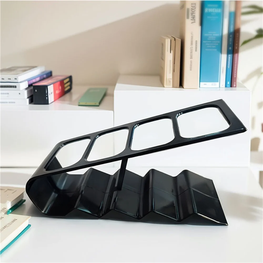 4-Grid Storage Rack Tv Air Conditioning Remote Control Stand Holder
