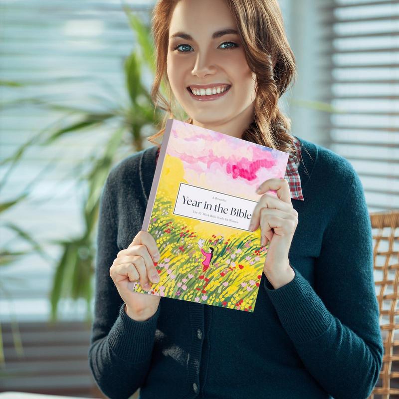 คู่มือการศึกษาพระคัมภีร์ปีที่สวยงามในพระคัมภีร์ผู้หญิง คู่มือการศึกษาพระคัมภีร์ 52 สัปดาห์ การศึกษาพระคัมภีร์สําหรับผู้หญิง 52 สัปดาห์ วารสารคริสเตียน แนะนําการอ่าน