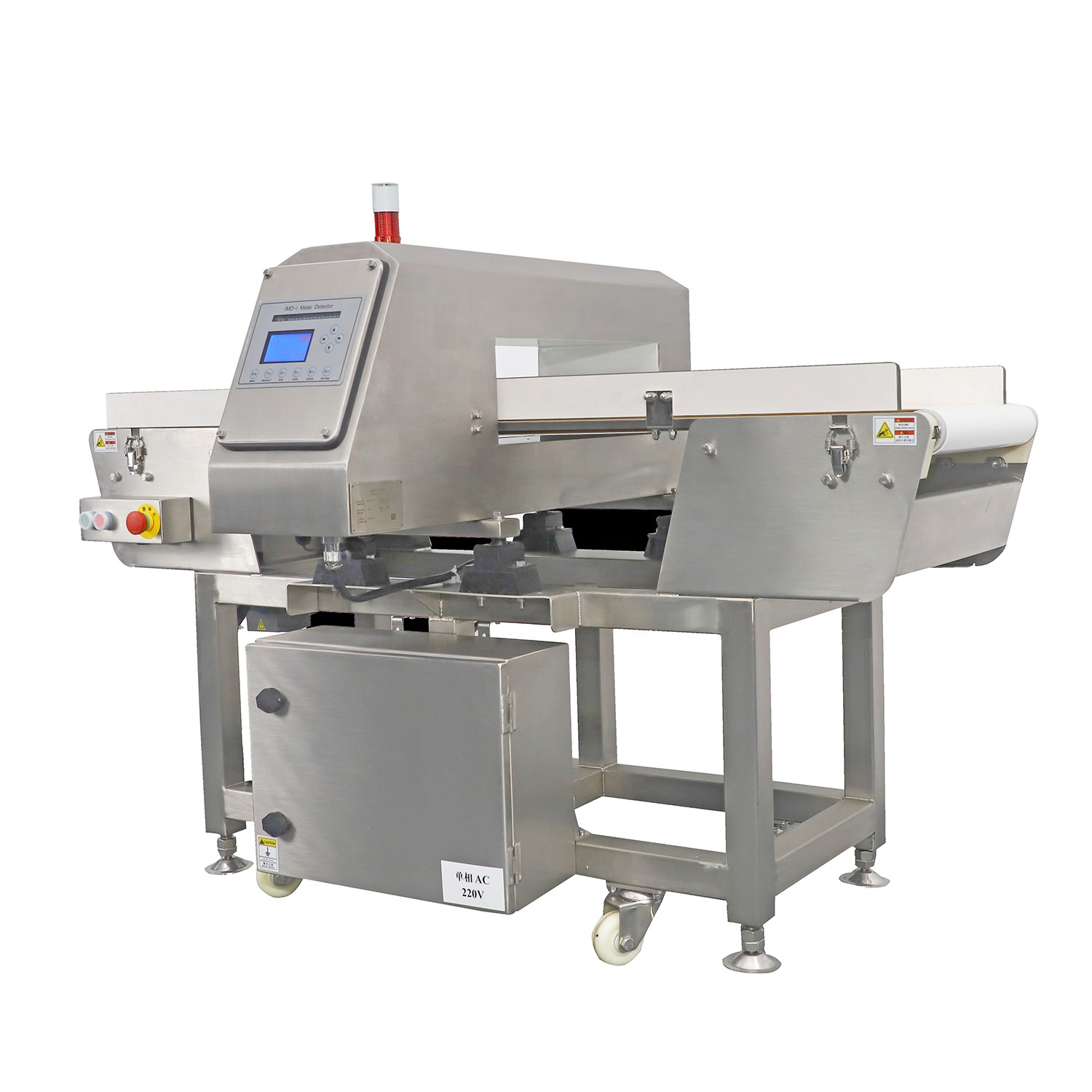 YW-918 เครื่องตรวจจับโลหะสําหรับเครื่องตรวจจับโลหะเนื้อเกรดอาหารเครื่องตรวจจับโลหะอุตสาหกรรมเครื่องตรวจจับโลหะอาหารในประเทศจีน