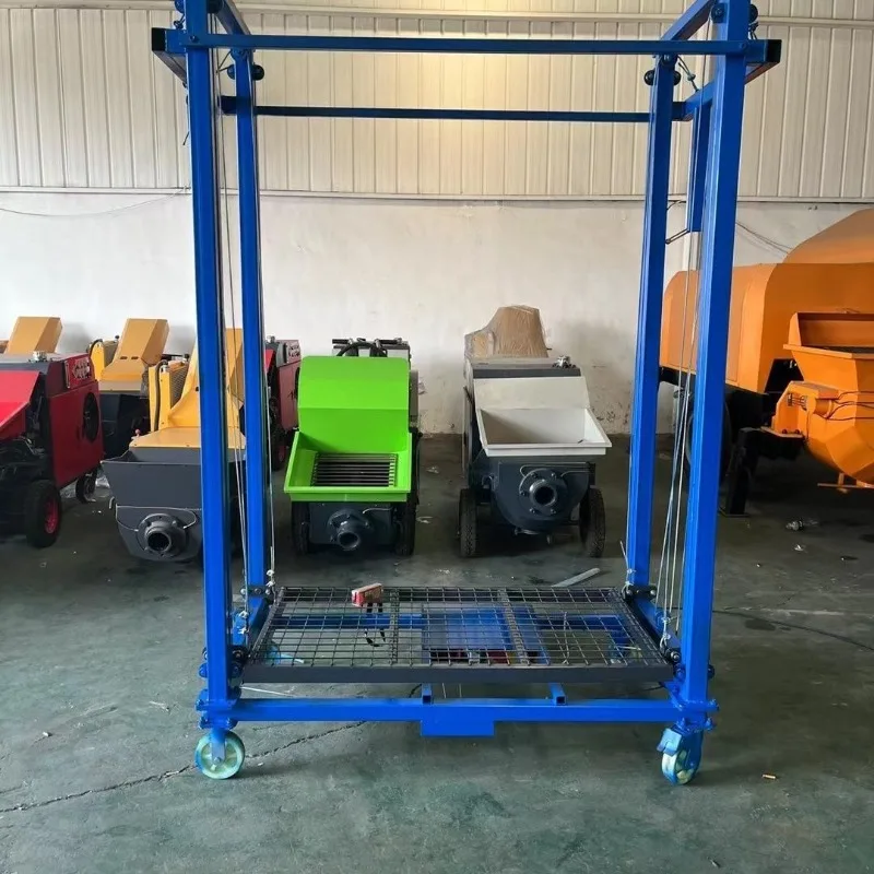 Electric Mobile Scaffolding Lift With Wireless Remote Control 500KG Load Capacity 4M 5M Working Height