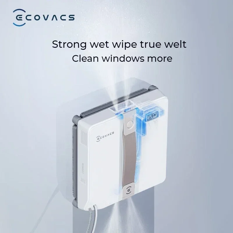 Оригинальный умный робот ECOVACS для мытья окон WINBOT AIR MINI, робот для мытья окон, 8000Pa, пылесос для стекла