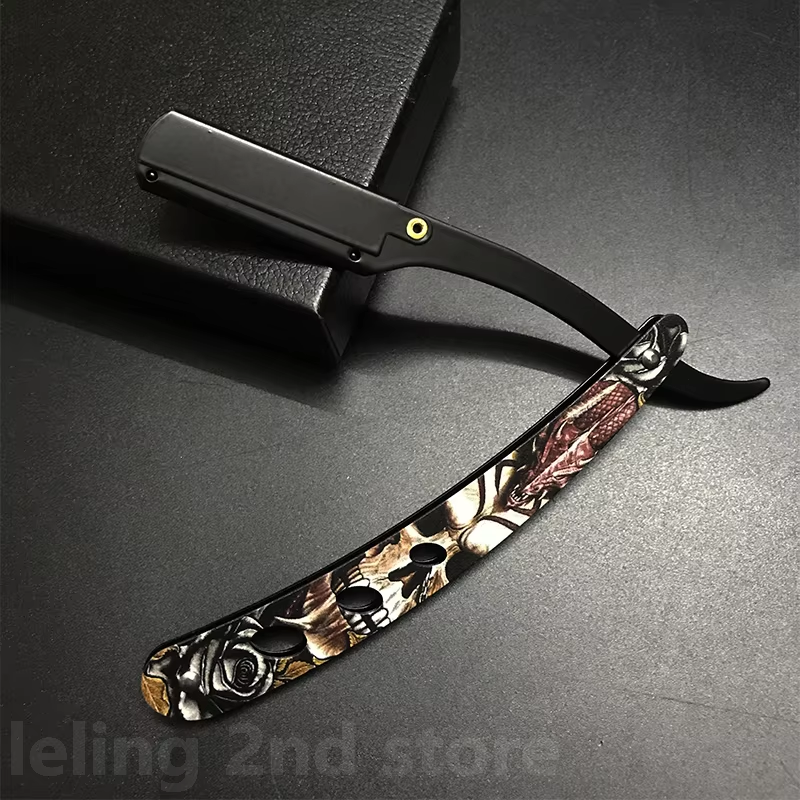 Men Professional Barber Razor Manual Shaver Straight Edge Stainless Steel Shaver Folding Shaving Shave Wholesale