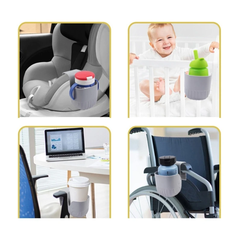 WaterBottleOrganizer Universal Baby Auto Sicherheitssitz Getränkehalter Ablageschale Essen Trinken Getränke Ständer