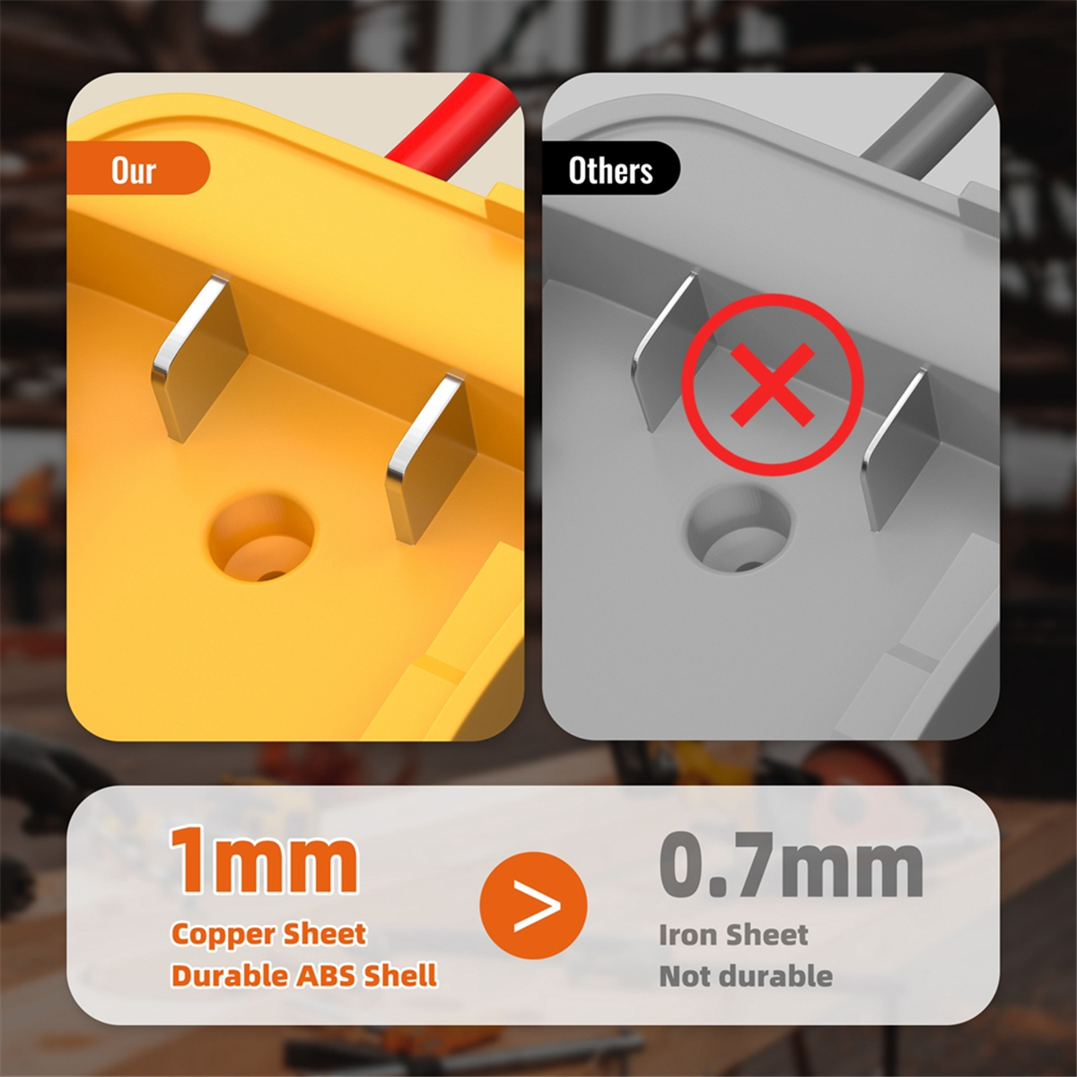 BABQ Für Dewalt Tragbare Starthilfe Kabel Auto Hilfs Starter Auto Starthilfe Umwandlung Batterie Jumper