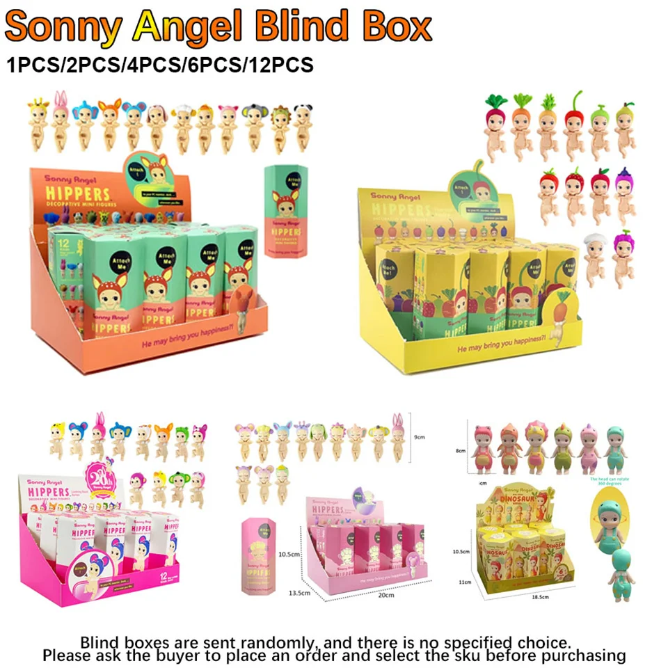 Original Sonny Angel Blind Box Seoul Series Mini Anime Figures Ornaments Strawberry Dolls Fans Children Christmas Birthday Gift