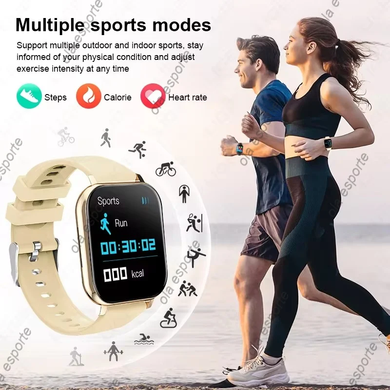 Reloj inteligente 2025 con pantalla HD de 2,01 pulgadas, Bluetooth, mensaje de llamada, visualización, modos deportivos, esfera DIY, relojes de pronóstico del tiempo para hombres y mujeres