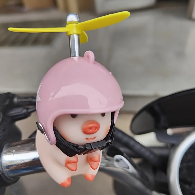 Decoração de alça de motocicleta, decoração de bicicleta elétrica, decoração de capacete, hélice, decoração criativa de motocicleta