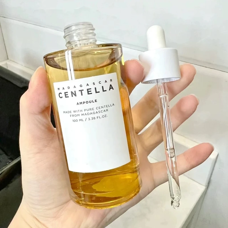 100ml Centella Asiatica Essence Moisturizing Brightening Facial Serum Calming Toner Gentle Relieve Dryness Korean Skin Care