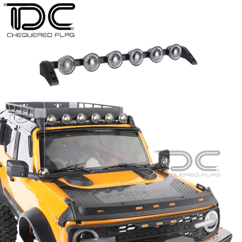 Phụ Kiện Cho T4 Mới Bronco 2021 92056-4 82076-4 Bộ 1/10 RC Xe Hơi Xe Nâng Cấp Phần Mô Phỏng bảo Vệ Vỏ Giáp Trang Trí