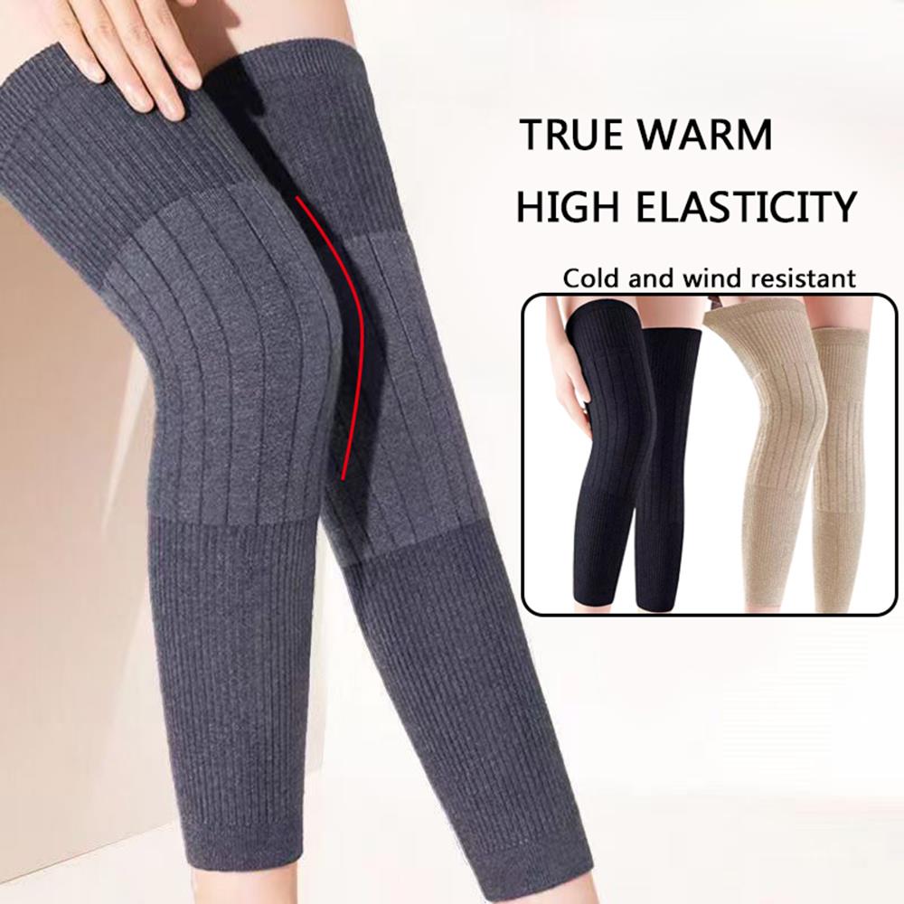 Dicke Winter Warme Knieschützer Männer Alte Menschen Kalte Bein Arthritis Knieschützer Kniestütze Laufen Knieschützer Winddichte Beinärmel