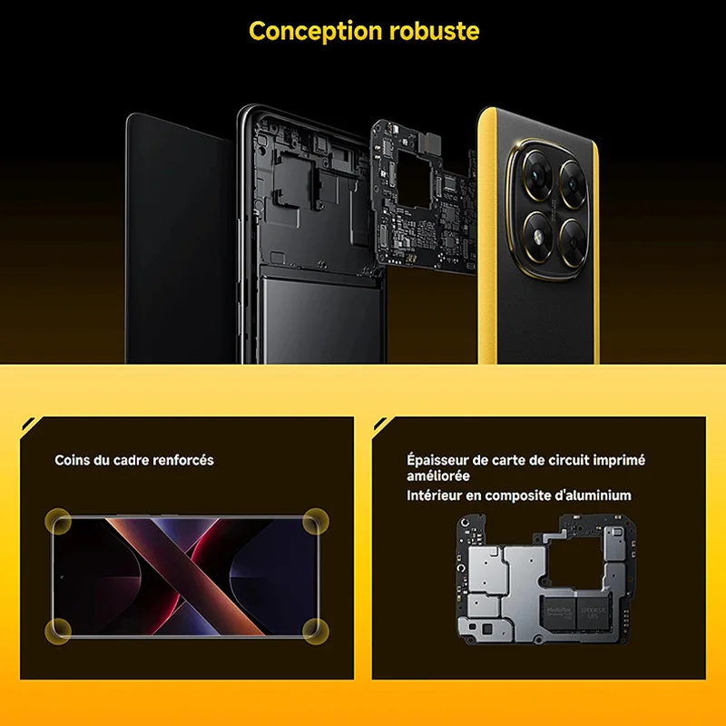 POCO X7 5G,NFC,Smartphone,Dimensity 7300-Ultra, Display AMOLED 1.5K 120Hz, fotocamera da 50mp, resistenza alla polvere e all'acqua IP68，Caricabatterie non incluso