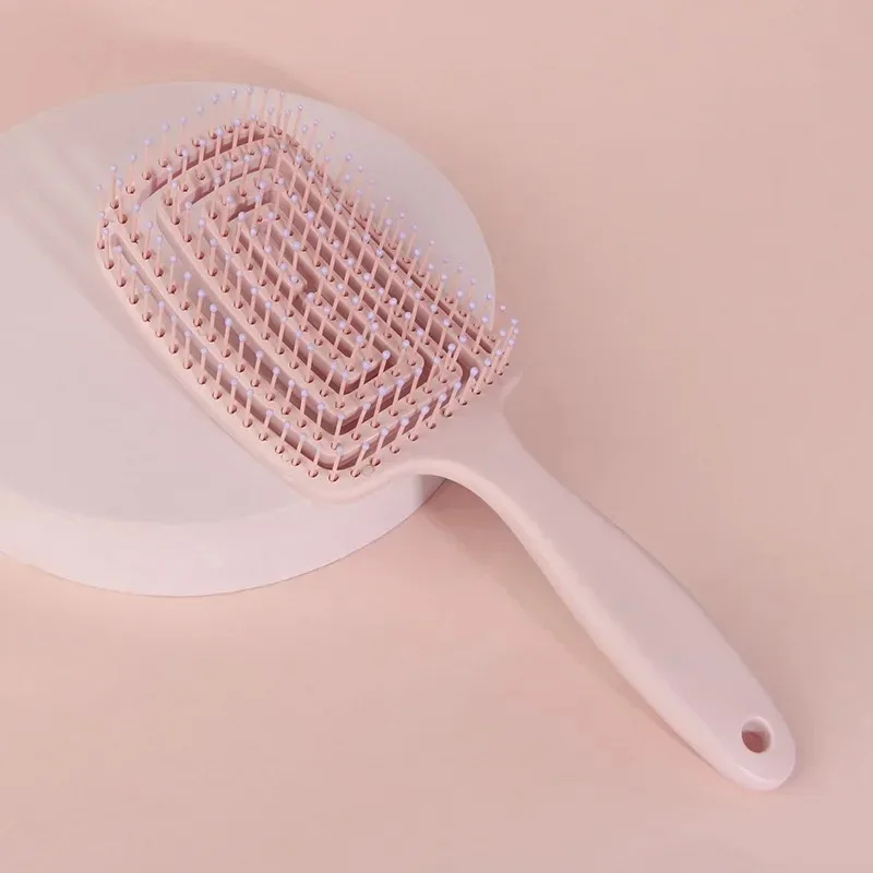 Multi-Function Massage Hair Comb - Wet Hair Anti-Static Styling, Women's Exfoliating Salon Tool