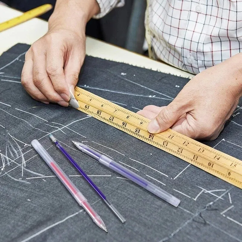 10 ชิ้น/เซ็ต MARKER ปากกาอุณหภูมิสูงร่องรอยหายไปสําหรับ Patchwork ผ้า PU หนังและเครื่องหมายอุปกรณ์เย็บผ้า
