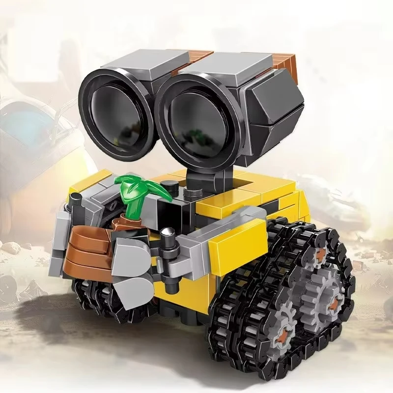 DIY 組み立てビルディングブロックミニワリー MOC マルチジョイントモバイルクラシック映画ミニロボットモデル子供のおもちゃライジングギフト